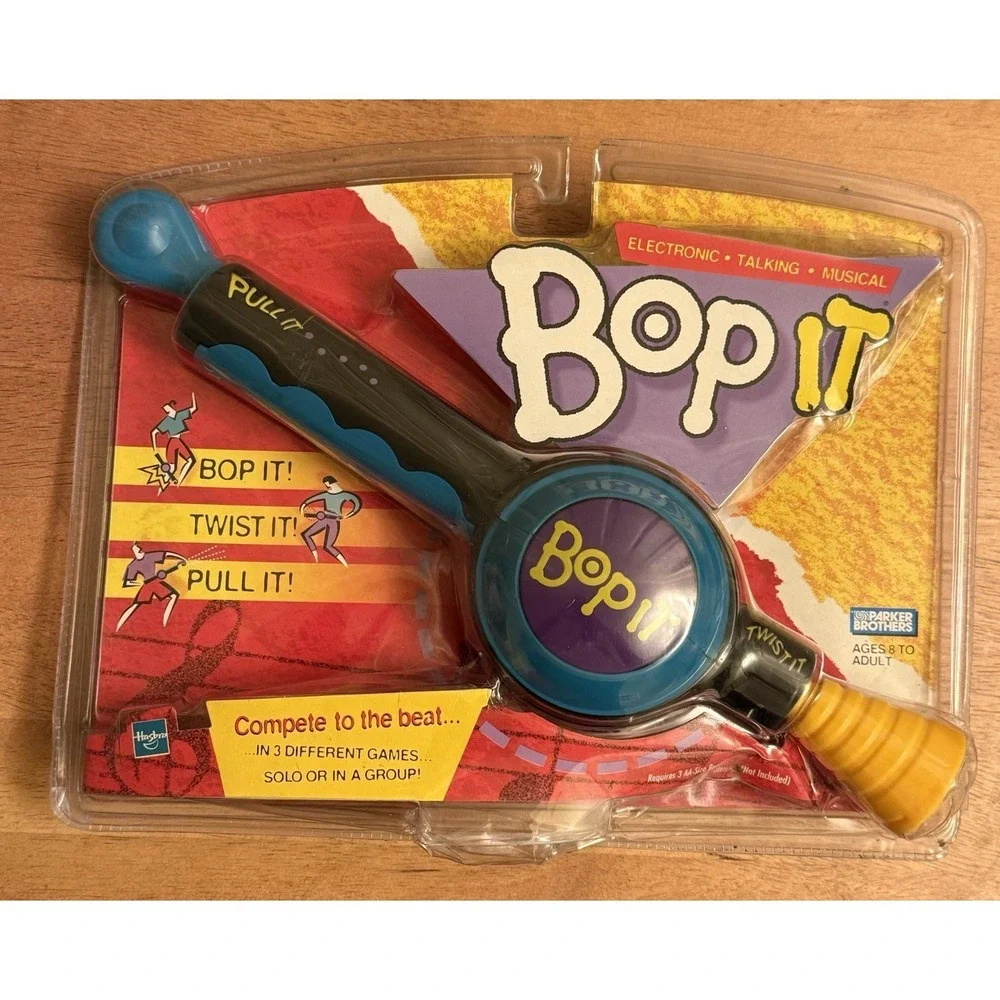 Vintage Bop IT Handheld Game Hasbro 1999 NEW Sealed In Box Parker Brothers Rare
